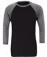 Black/Deep Heather